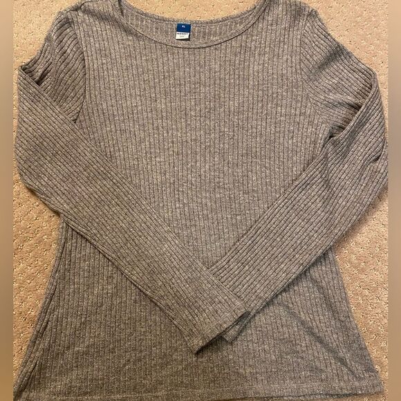 Old Navy Sweater. Size XL.  Gray and Metallic. - Picture 1 of 6
